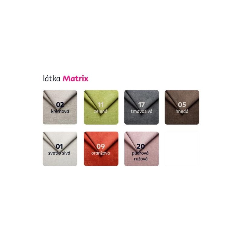 Rozkladacie kreslo, oranžová, MILI 1