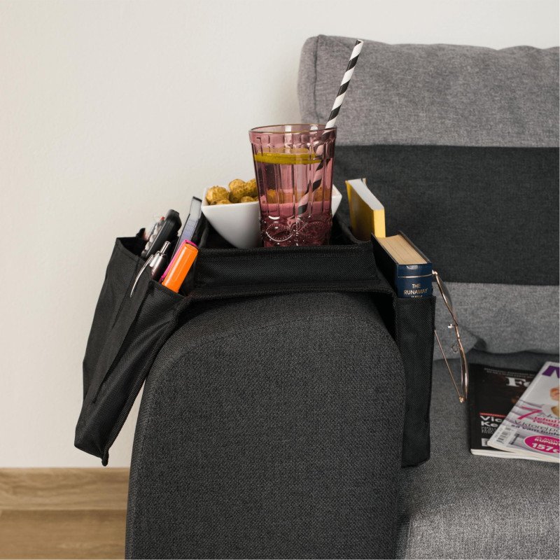 Organizér na pohovku, čierna, IPRES