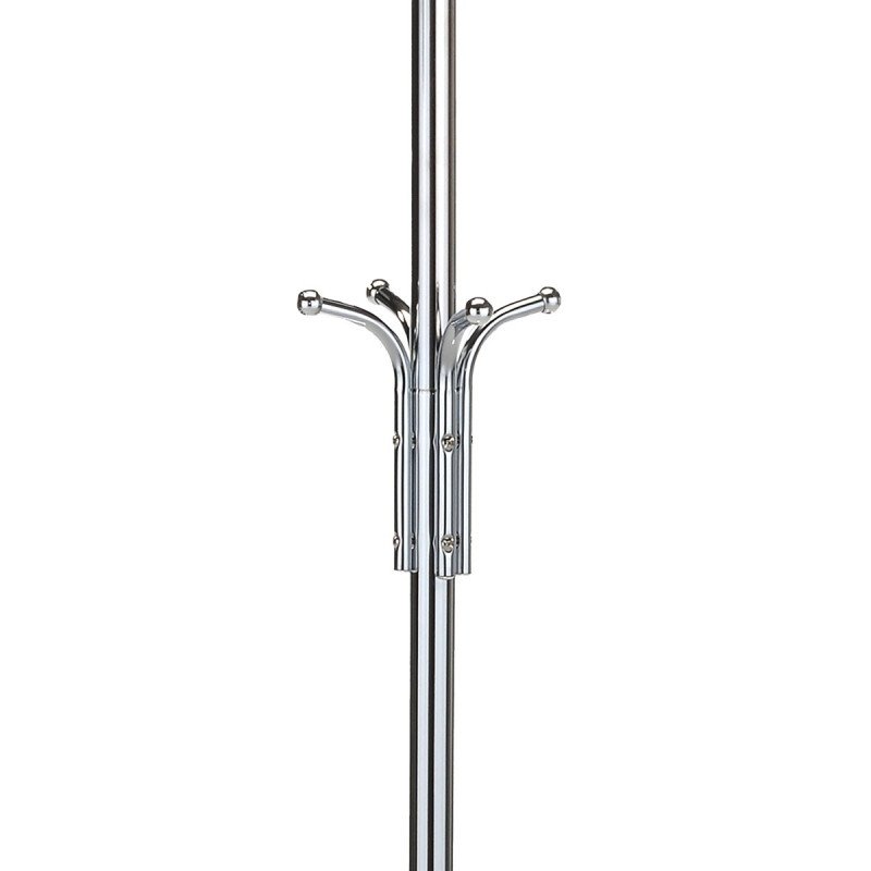 Autronic - Vešiak stojanový, výška 182 cm, kovová konštrukcia, lesklý chróm, nosnosť 10 kg - 80001-06B CR