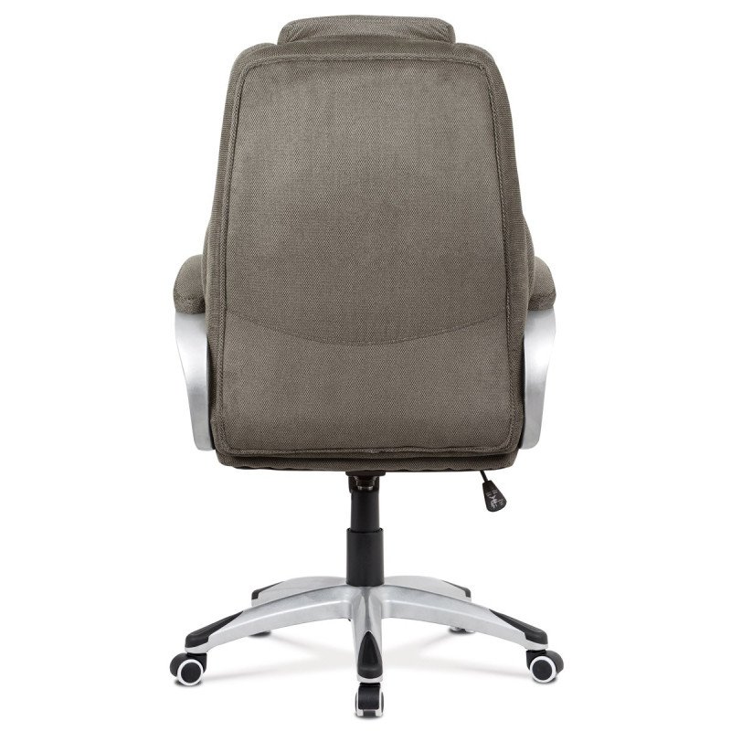 Autronic - kancelárske kreslo, látka sivohnedá s prešitím - KA-G196 GREY2