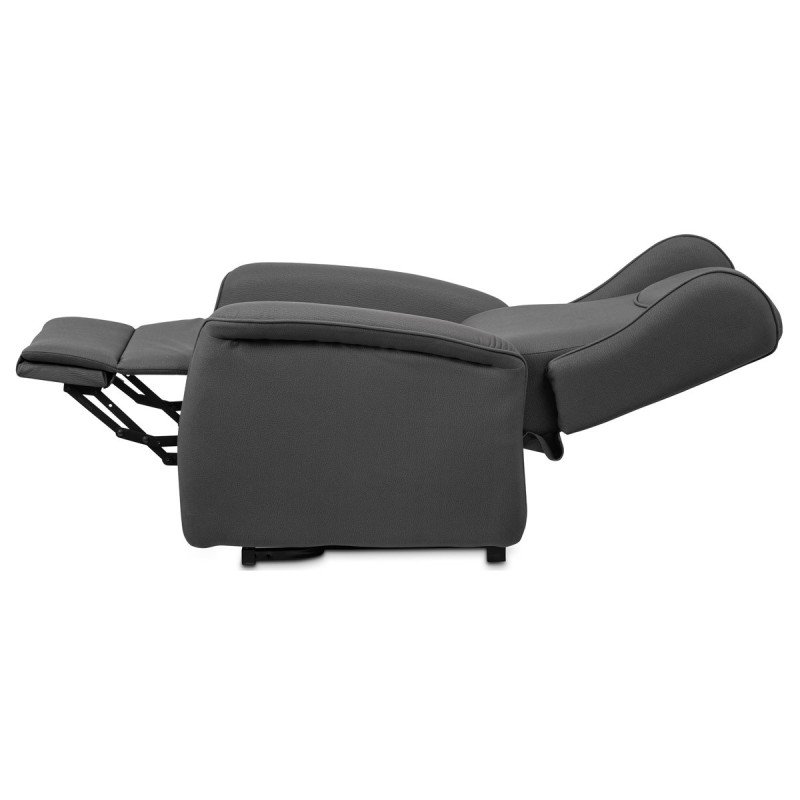 Autronic - TV kreslo ušiak + elektricky polohovnie, 2 motory, sivá látka - TV-1192 GREY2 Autronic - TV kreslo ušiak + elektricky polohovnie, 2 motory, sivá látka - TV-1192 GREY2