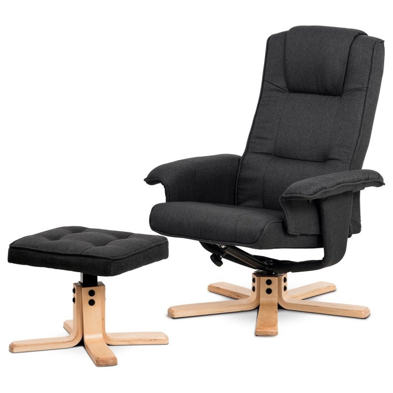 Autronic - relax kreslo, antracitová látka - TV-5010 GREY2 Autronic - relax kreslo, antracitová látka - TV-5010 GREY2