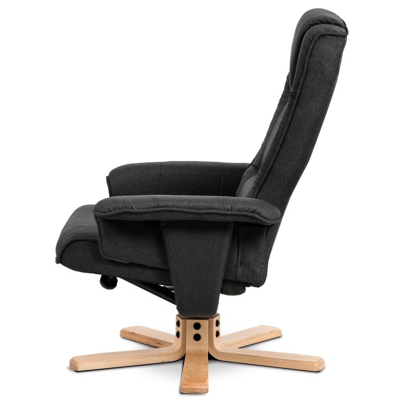 Autronic - relax kreslo, antracitová látka - TV-5010 GREY2 Autronic - relax kreslo, antracitová látka - TV-5010 GREY2