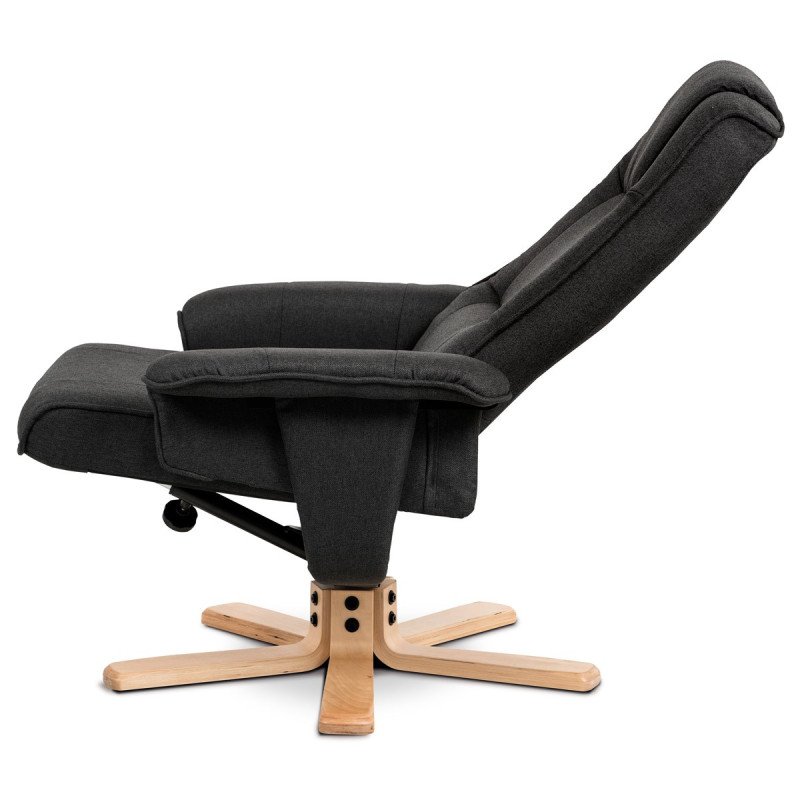 Autronic - relax kreslo, antracitová látka - TV-5010 GREY2 Autronic - relax kreslo, antracitová látka - TV-5010 GREY2