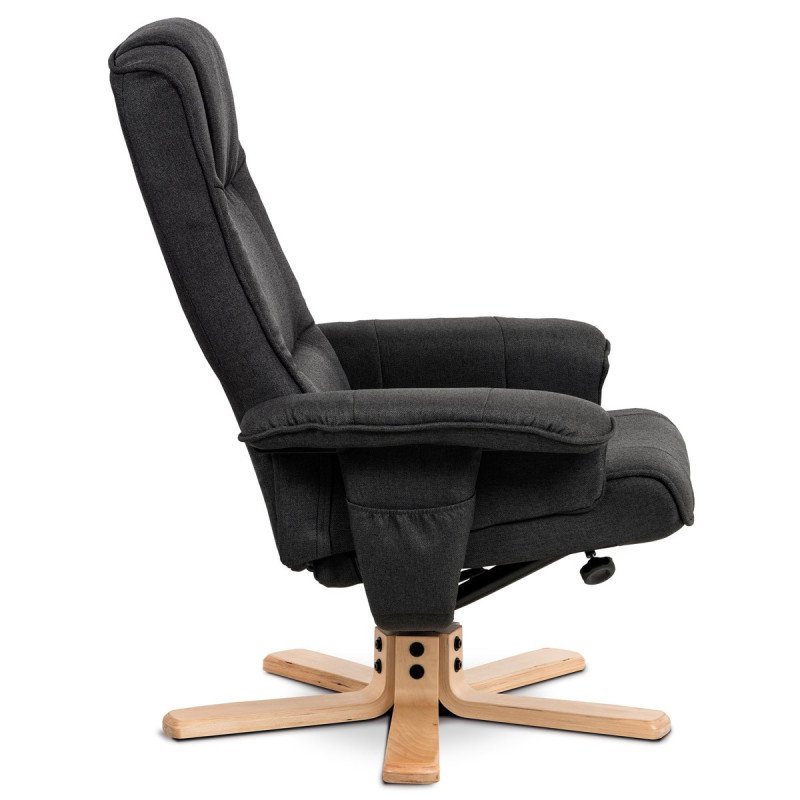 Autronic - relax kreslo, antracitová látka - TV-5010 GREY2 Autronic - relax kreslo, antracitová látka - TV-5010 GREY2