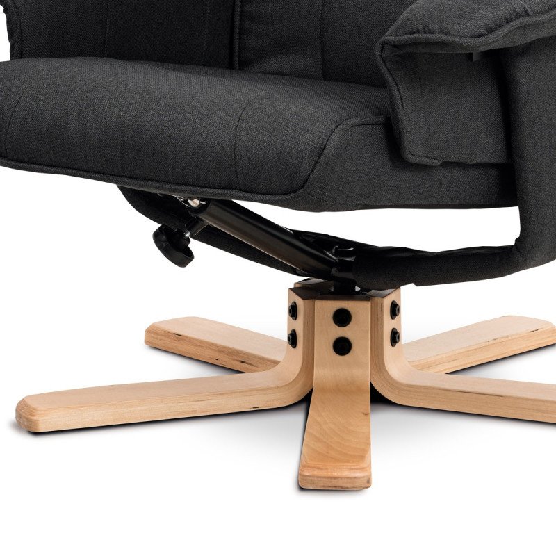 Autronic - relax kreslo, antracitová látka - TV-5010 GREY2 Autronic - relax kreslo, antracitová látka - TV-5010 GREY2