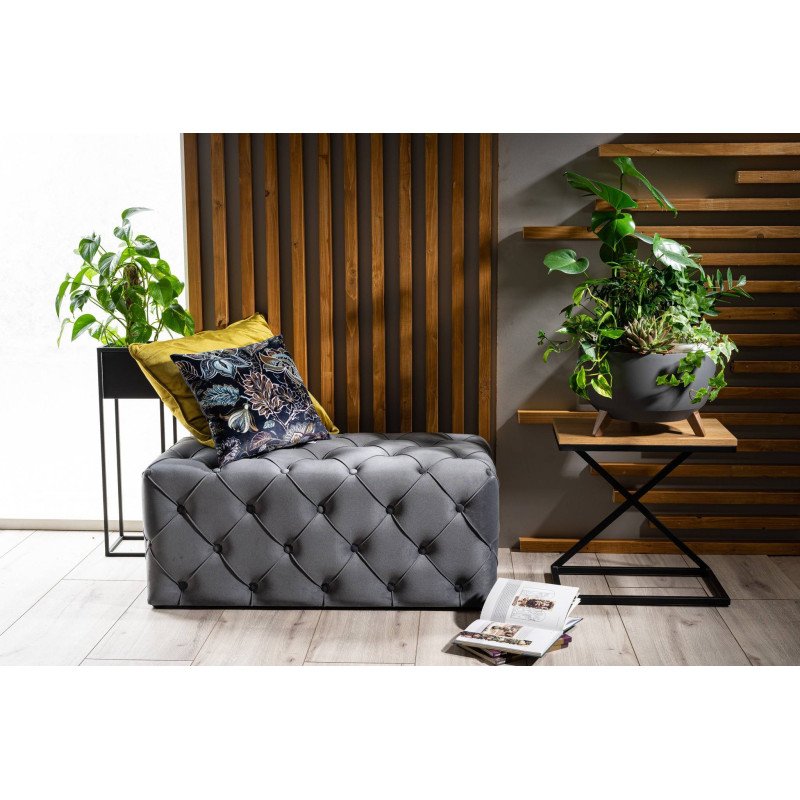 Signal Taburetka AVIVA VELVET wenge/bluvel 78 - wenge/bluvel 78