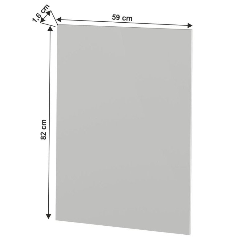 Kondela Koncová doska, biela, JULIA TYP 95