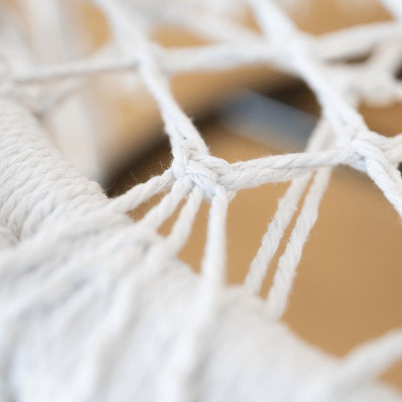 Kondela Závesné kreslo, biela, AMADO 2 NEW