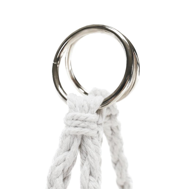 Kondela Závesné kreslo, biela, AMADO 2 NEW