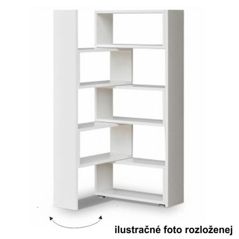 Kondela Regál, dub sonoma, KLOE II