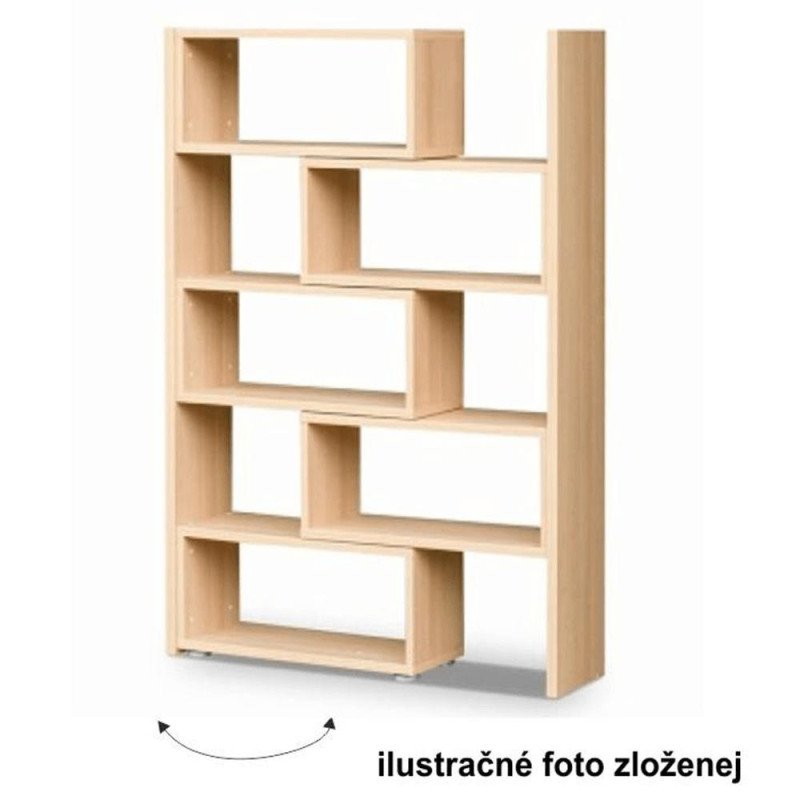 Kondela Regál, biela, KLOE II