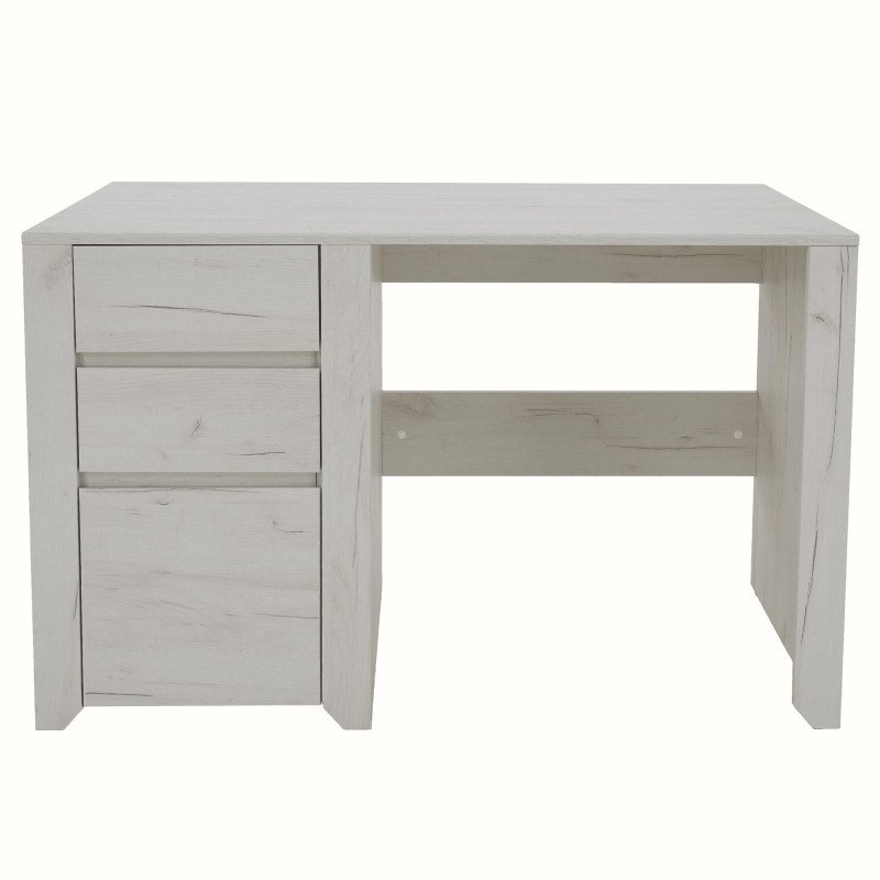 Kondela PC stôl typ 80, biela craft, ANGEL