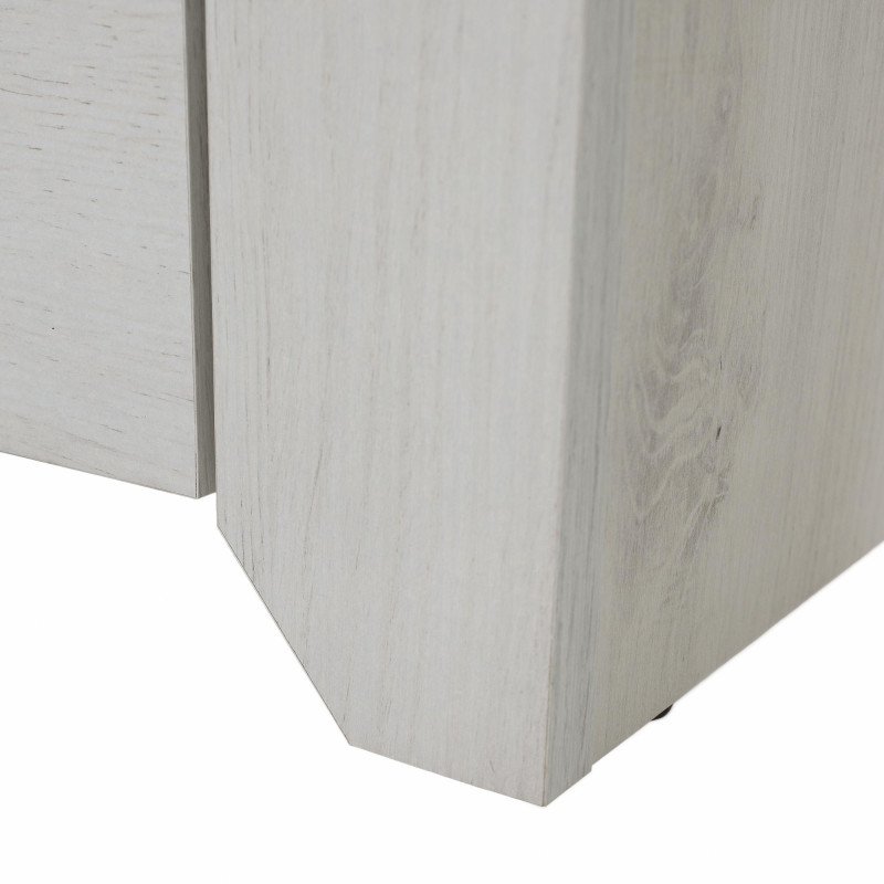 Kondela PC stôl typ 80, biela craft, ANGEL