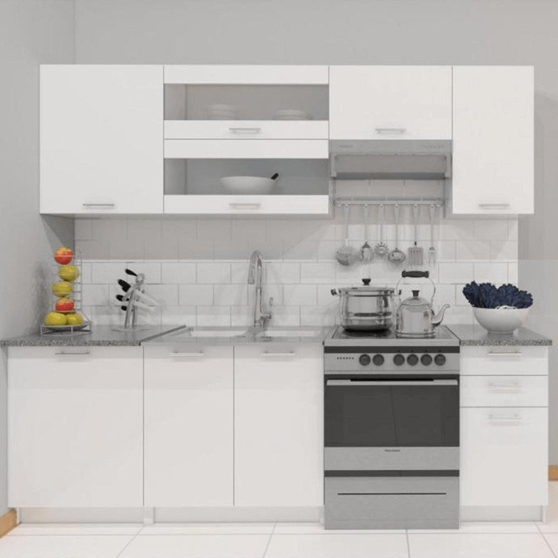 Kondela Horná skrinka, biela, ľavá, FABIANA W - 60