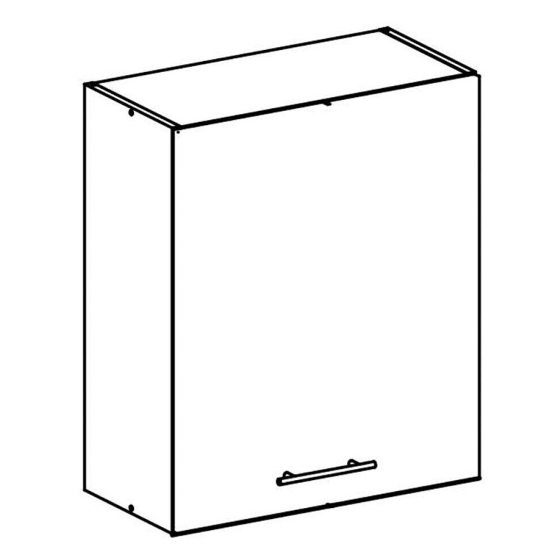 Kondela Horná skrinka, biela, ľavá, FABIANA W - 60