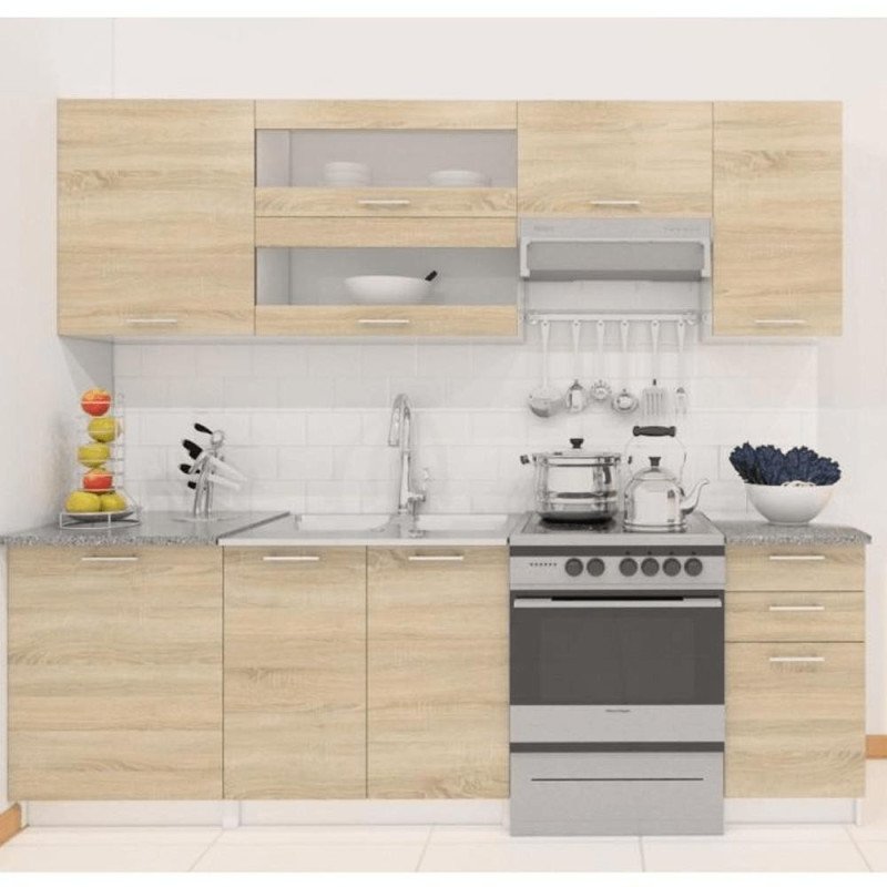 Kondela Dolná skrinka, dub sonoma/biela, FABIANA S - 40