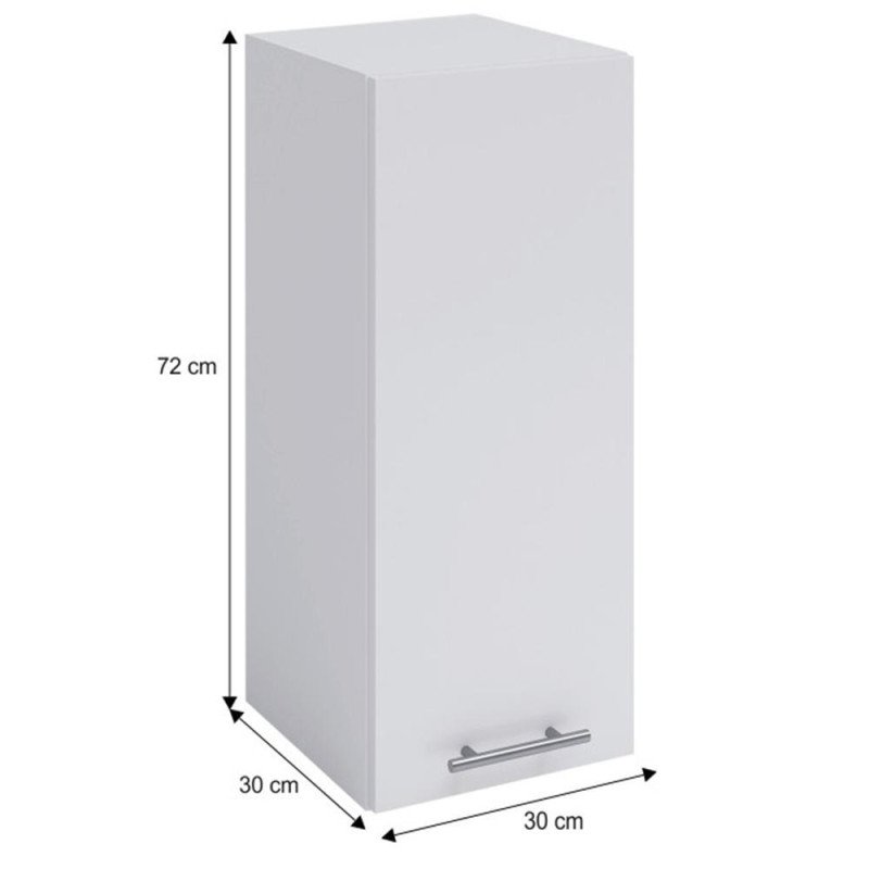 Kondela Horná skrinka, biela, FABIANA W - 30