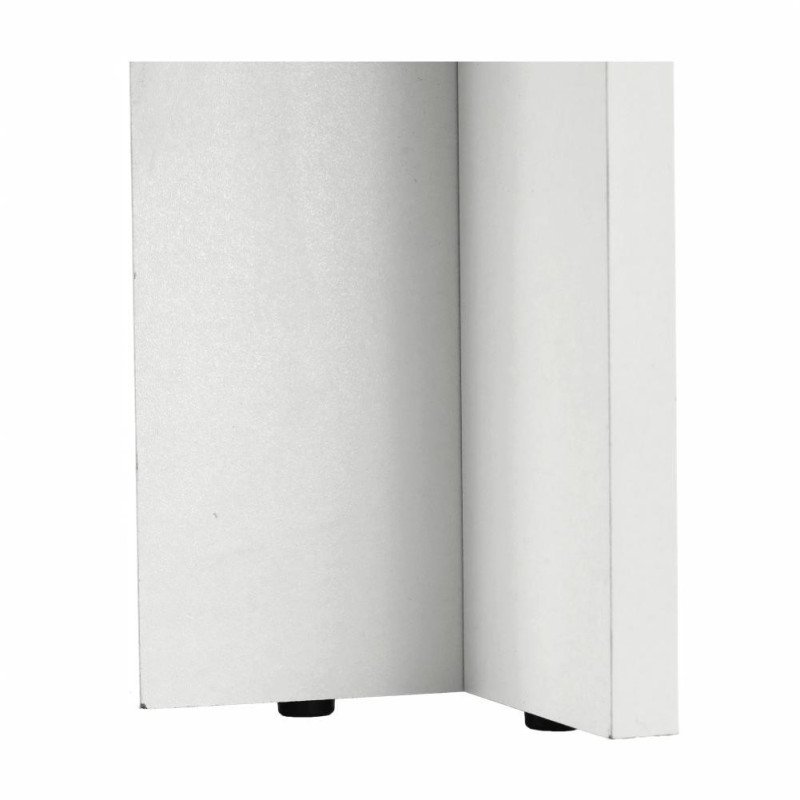 Kondela Jedálenský stôl, biela/čierna, 120x80 cm, KRAZ Kondela Jedálenský stôl, biela/čierna, 120x80 cm, KRAZ