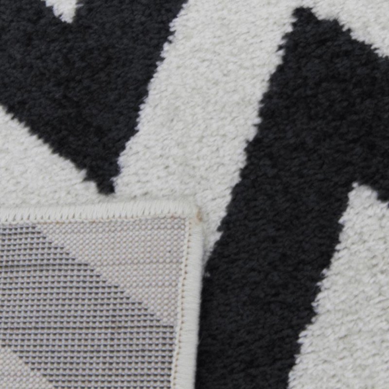 Kondela Koberec, slonovinová/tmavosivá, 200x285, ADISA