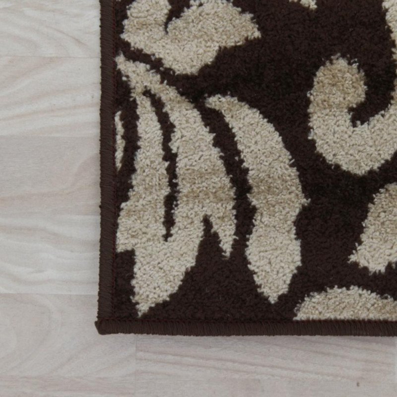 Kondela Koberec, béžová/tmavohnedá, 133x190, LORENS