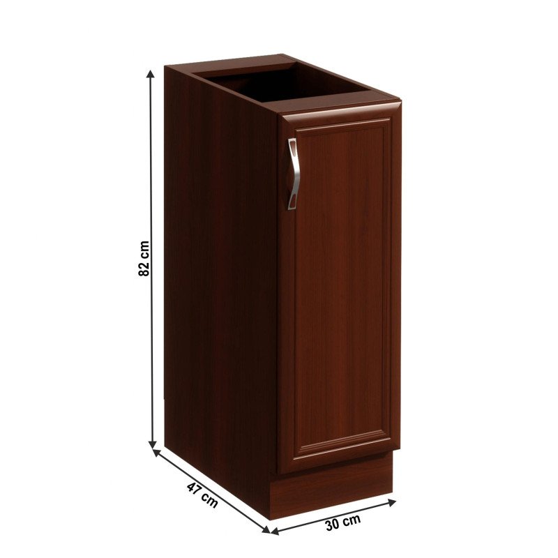 Kondela Dolná skrinka D30, pravá, orech Milano, SICILIA