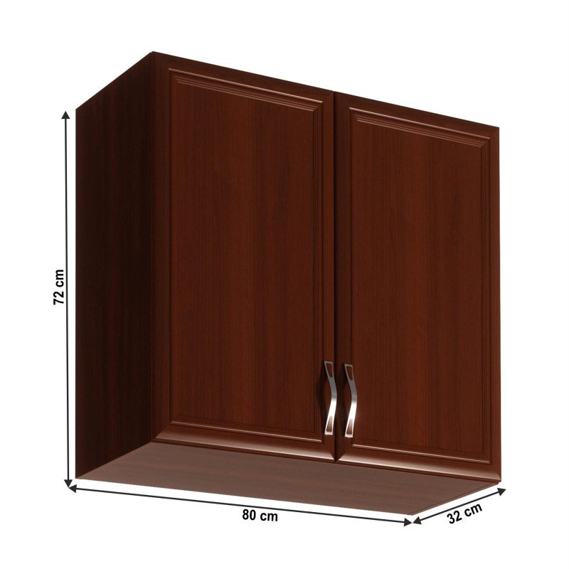 Kondela Horná skrinka G80, orech Milano, SICILIA