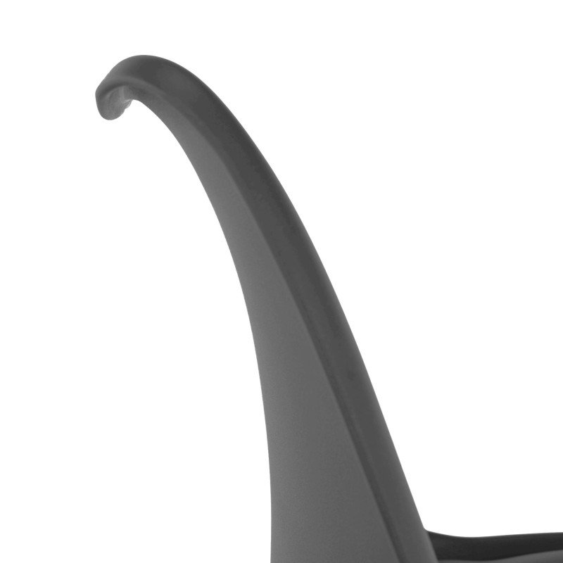 Kondela Stolička, sivá/buk, BALI 2 NEW