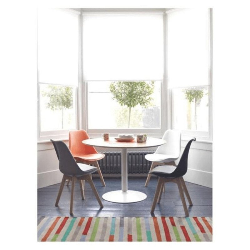 Kondela Stolička, sivá/buk, BALI 2 NEW