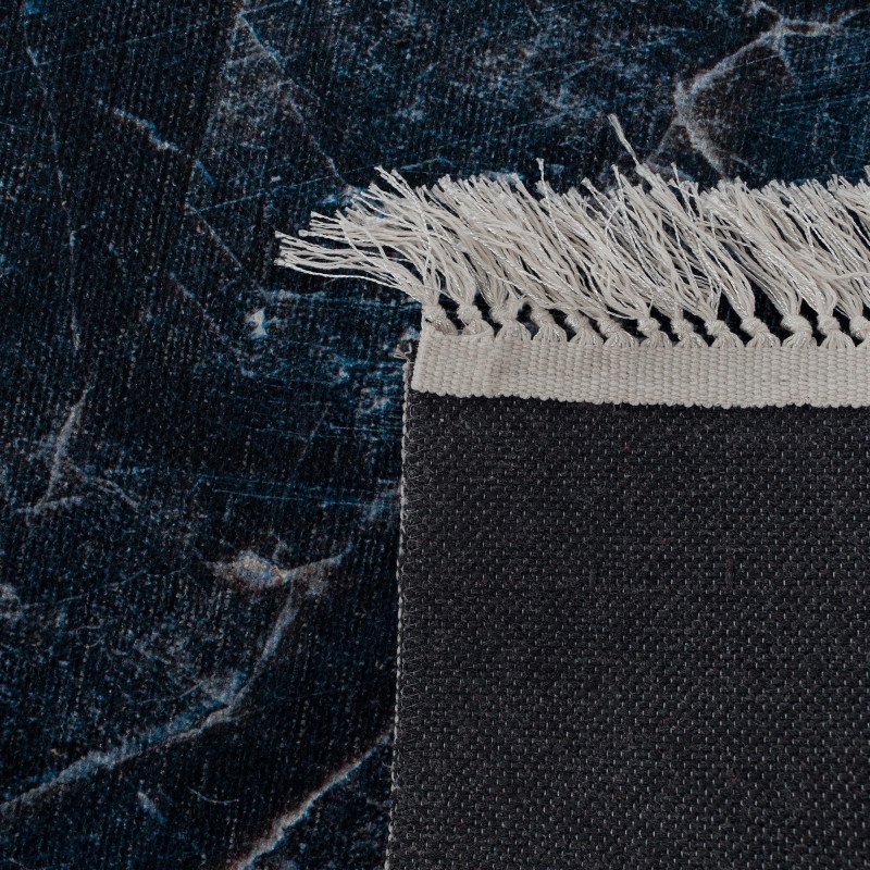 Kondela Koberec, tmavomodrý mramor, 120x180, RENOX TYP 1