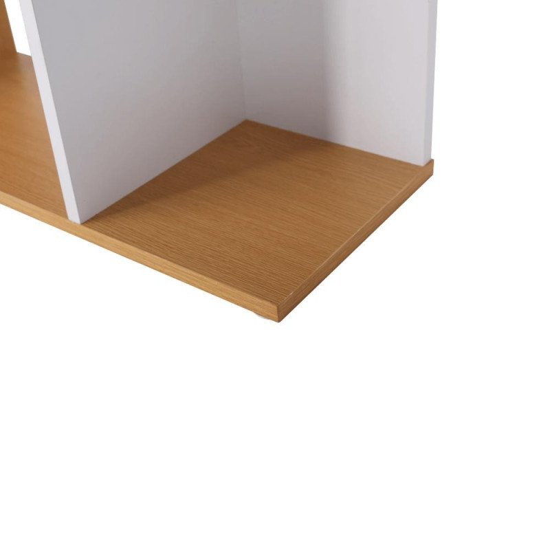 Kondela Regál, borovica/biela, ERDEM NEW TYP 2