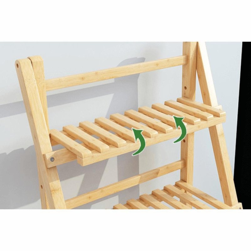 Kondela Skladací regál, bambus, NEPEL TYP 1 + darček