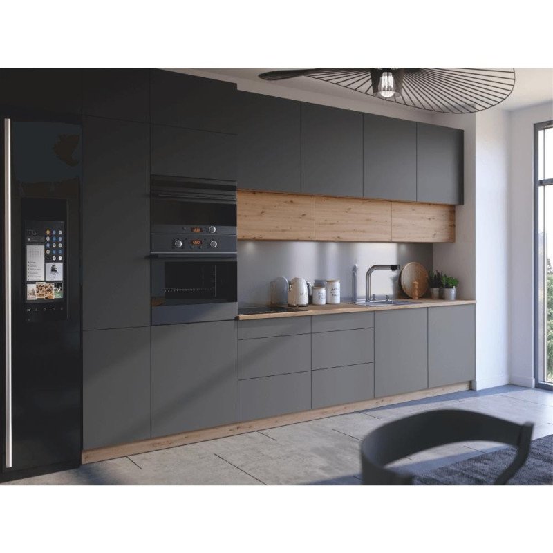 Kondela Dvierka na umývačku riadu, sivý mat, 44,6x71,3, LANGEN