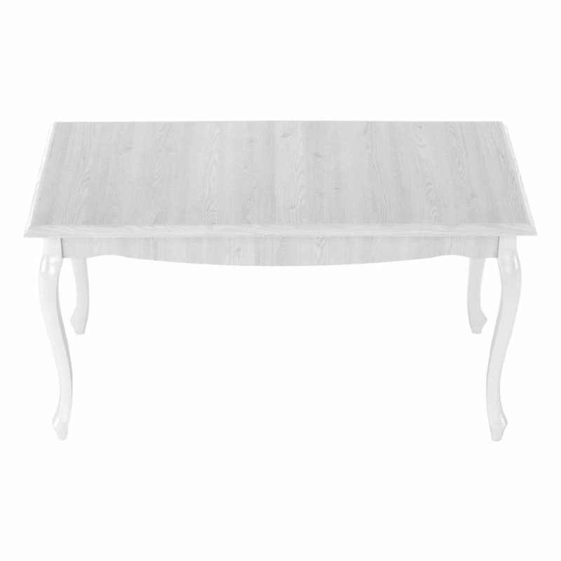 Kondela Jedálenský stôl DA19, sosna biela, 146x76 cm, VILAR