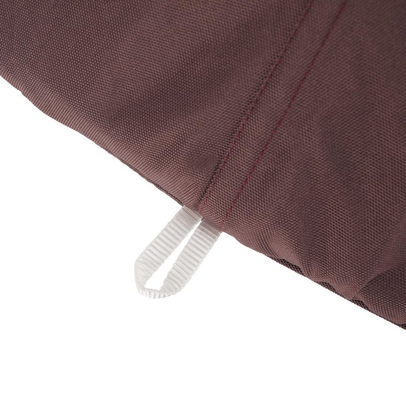 Kondela Závesné hojdacie kreslo, sivohnedá TAUPE, KLORIN NEW TYP 2 BIG SIZE CACOON HAMMOCK