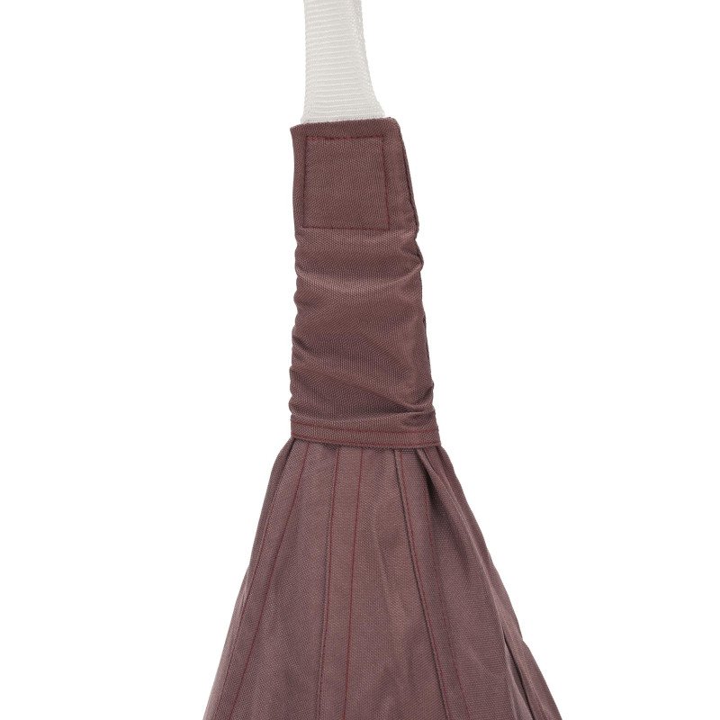 Kondela Závesné hojdacie kreslo, sivohnedá TAUPE, KLORIN NEW TYP 2 BIG SIZE CACOON HAMMOCK