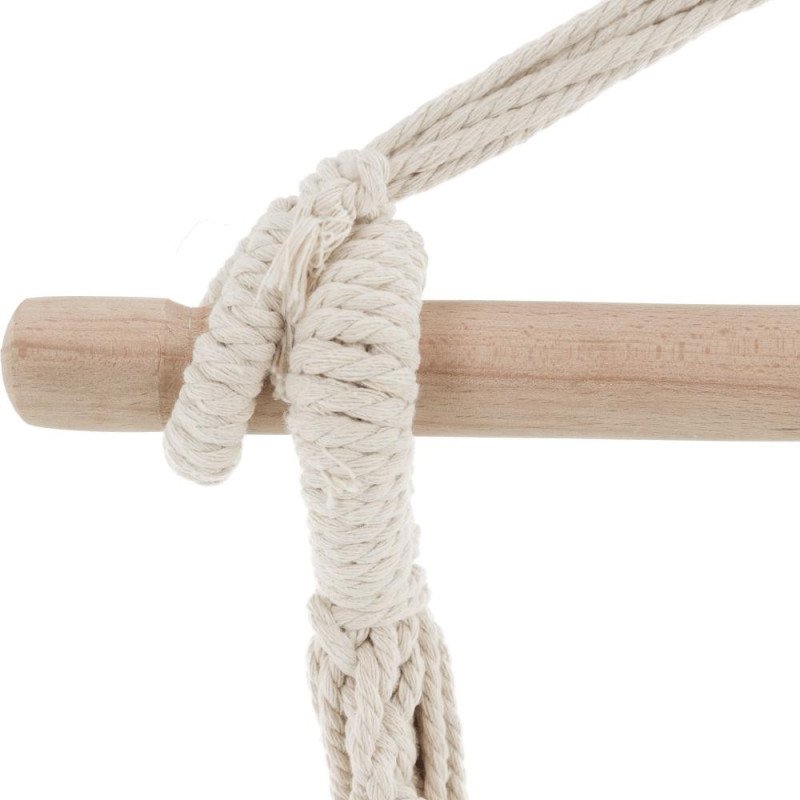 Kondela Závesné kreslo, smotanová, OFRAME