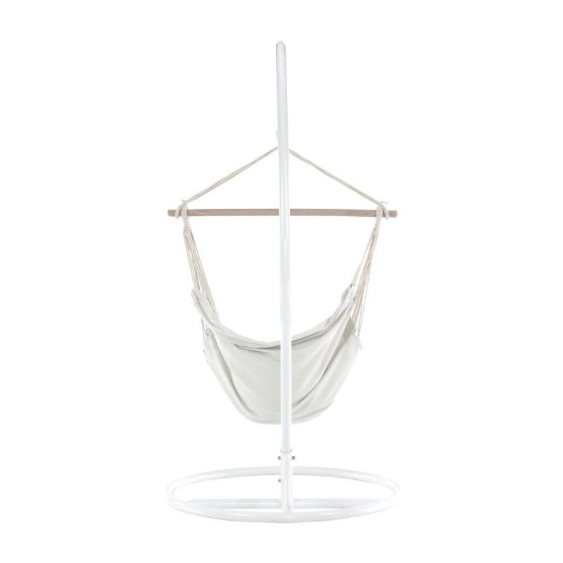 Kondela Závesné kreslo, smotanová, OFRAME