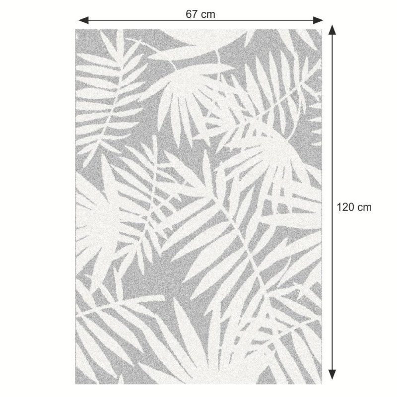 Kondela Koberec, vzor listy, 67x120,  INTISAR