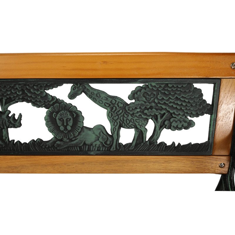 Kondela Detská lavička, čierna/prírodná, NADAZA