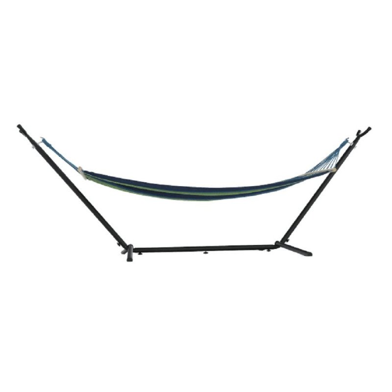 Kondela Hojdacia sieť, tyrkysová/modrá/zelená, EVANA NEW - single