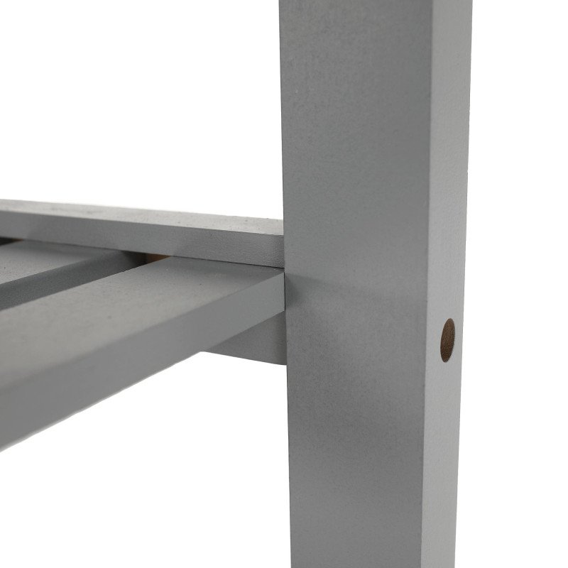 Kondela Servírovací vozík, prírodná/sivá, ARETE