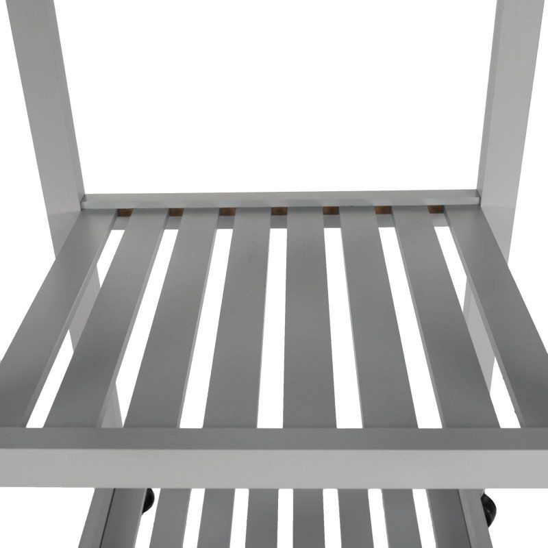 Kondela Servírovací vozík, prírodná/sivá, ARETE