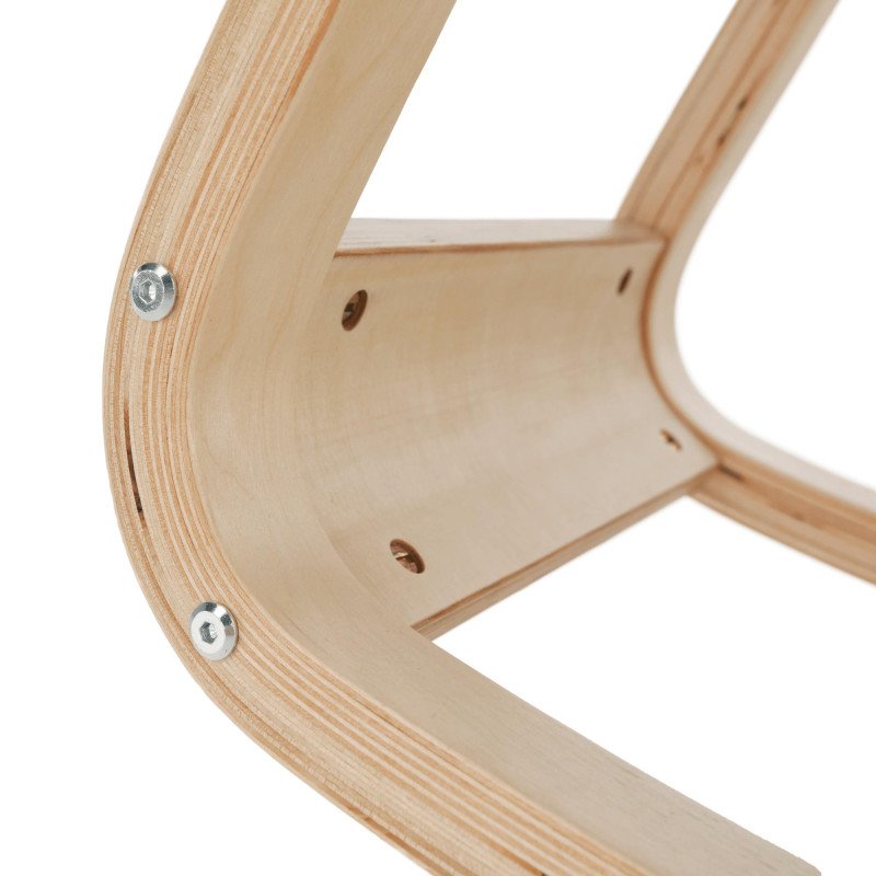 Kondela Balančná kľakačka, čierna/prírodná, RENAR