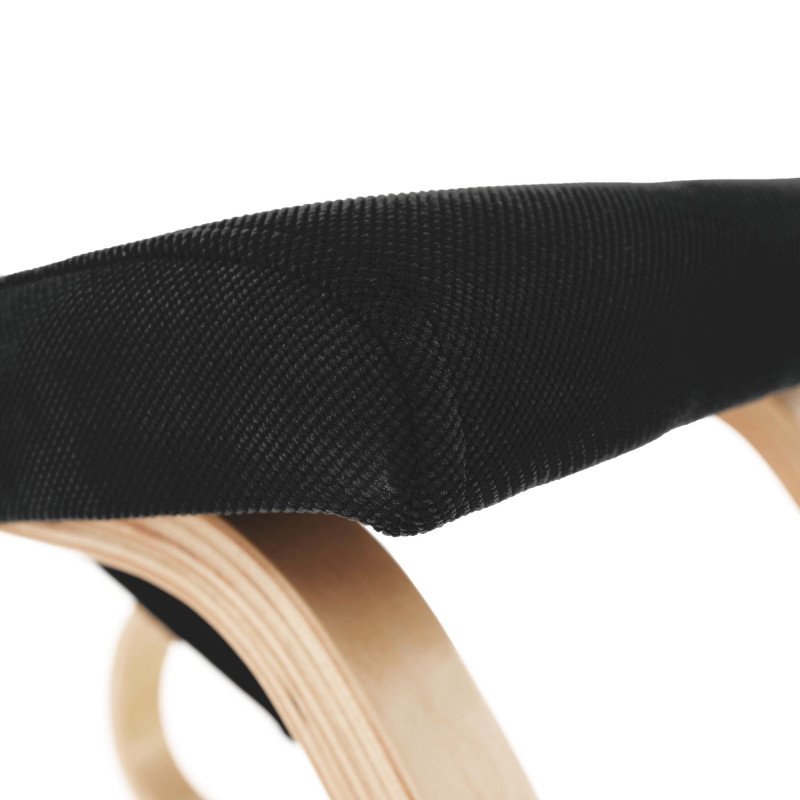 Kondela Balančná kľakačka, čierna/prírodná, RENAR