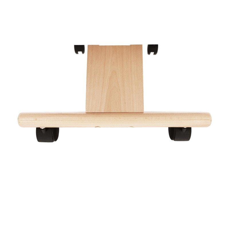 Kondela Ergonomická kľakačka, čierna/buk, GROCO