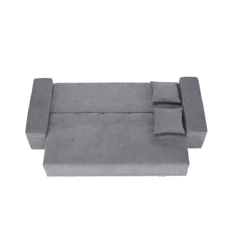 Kondela Rozkladacia pohovka, svetlosivá, KEVAN BIG SOFA