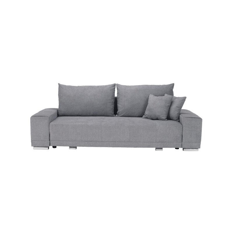 Kondela Rozkladacia pohovka, svetlosivá, KEVAN BIG SOFA
