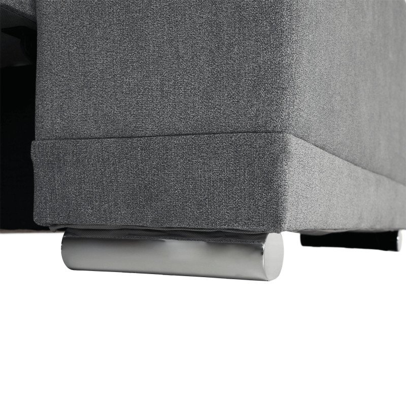 Kondela Rozkladacia pohovka, svetlosivá, KEVAN BIG SOFA
