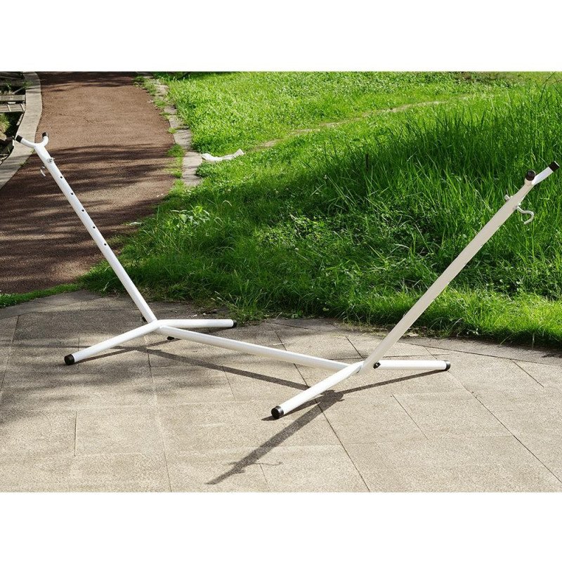 Stojan na hojdaciu sieť, biela, OTAN  NEW TYP 3